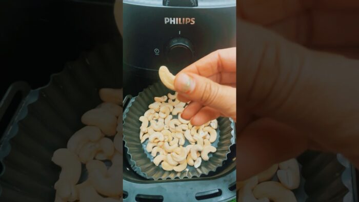 Roast Cashew in Air Fryer | Airfryer Recipe | kaju roast | #cashew #kaju #viralvideochallenge