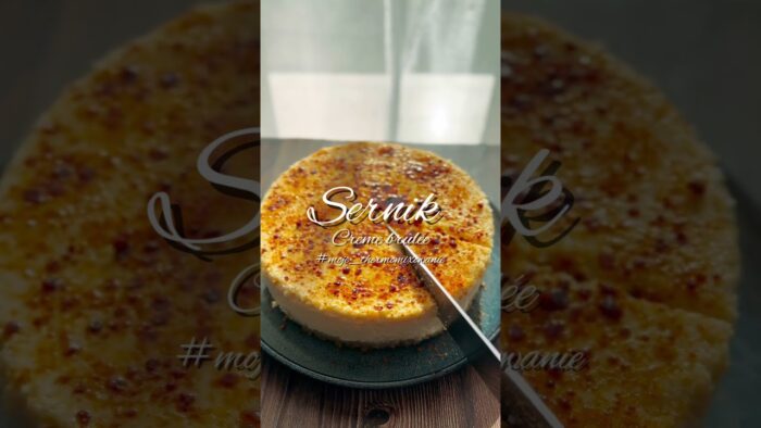 Sernik crème brûlée w THERMOMIX TM7