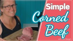 Simple Corned Beef helping you learn how to manually use your Thermomix