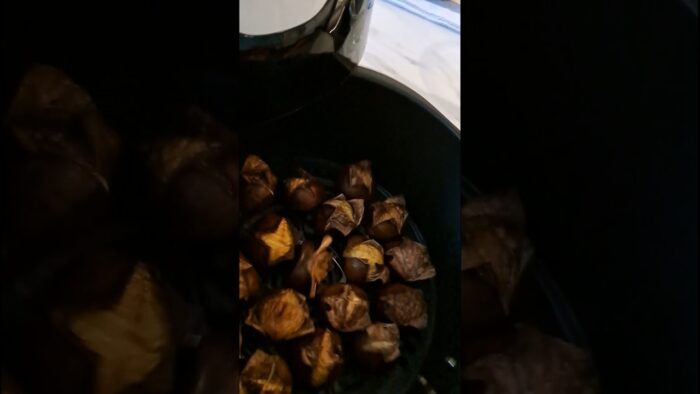 So easy! Maroni cooked at home #airfryer#chestnuts #recipe