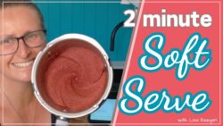 Soft Serve Ice Cream made in 2 minutes in the Thermomix