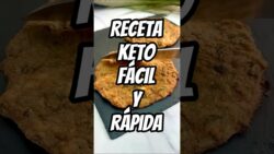 Solo 4 ingredientes: receta keto fácil y rápida ✨