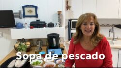 Sopa de pescado  con Thermomix -Justa Molina