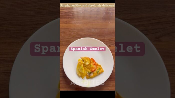 Spanish Omelet in Air Fryer | Healthy & Easy Breakfast Recipe #shorts #airfryerrecipe