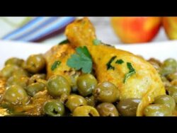 Tajine de poulet aux olives (by Emma Thermomix)