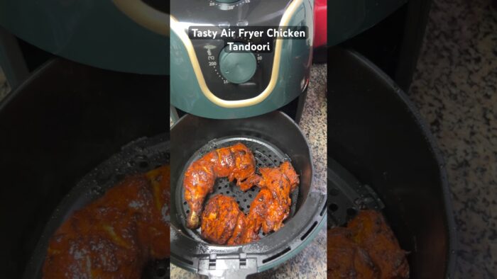 Tasty Air Fryer Chicken Tandoori 🍗 #shorts #chickentandoori