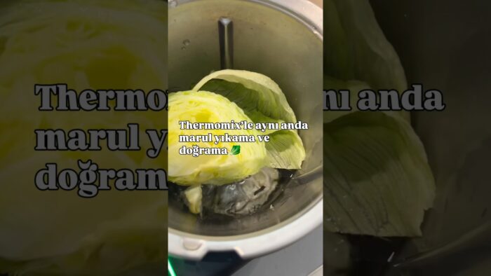 Thermomix ile Marul Yıkama #thermomix #thermomixtm7