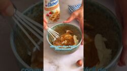 Tostadas cheesecake – Recetas La Lechera #shorts