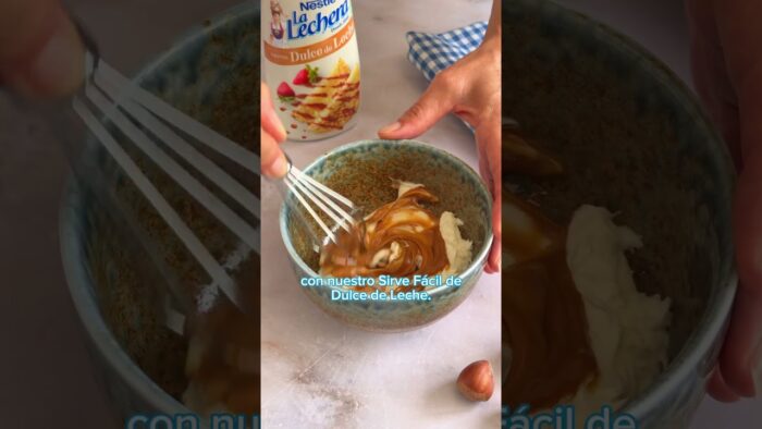 Tostadas cheesecake – Recetas La Lechera #shorts
