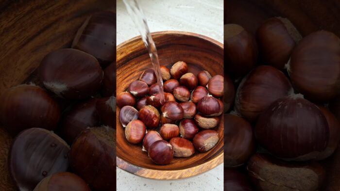 Trucos para unas CASTAÑAS PERFECTAS #easyrecipes #recetas #recetavegana