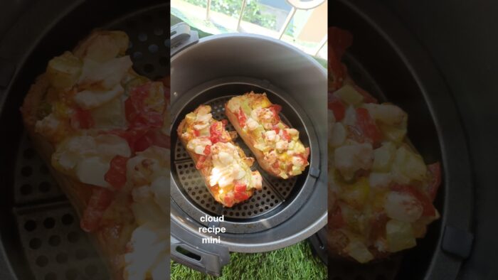 airfriyer sandwich just 2 mints #healthyfood #recipe #food #trending #shortsviral #sandwich