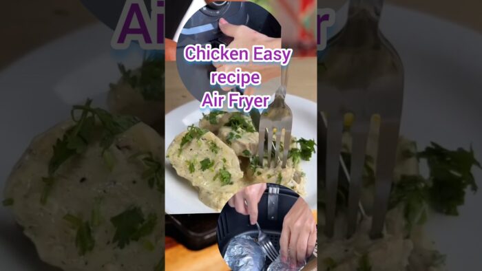 chicken 🐔 easy recipe 😋/air fryer 2min recipe.