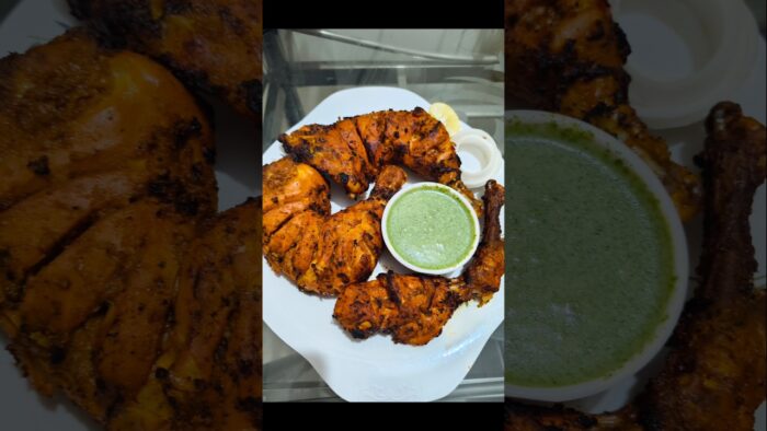 chicken tandoori in air fryer #viral #shorts #trending #chickenricerecipe #cooking