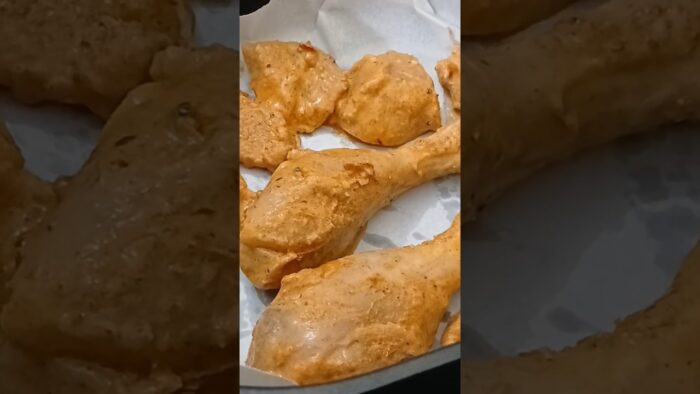 crispy chicken tikka in my air fryer#viralshort #ytshorts #shorts #youtube #airfryerrecipes
