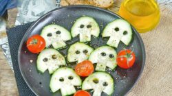 Ensalada de calaveras de pepino