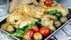 Muslos de pollo a la Toscana