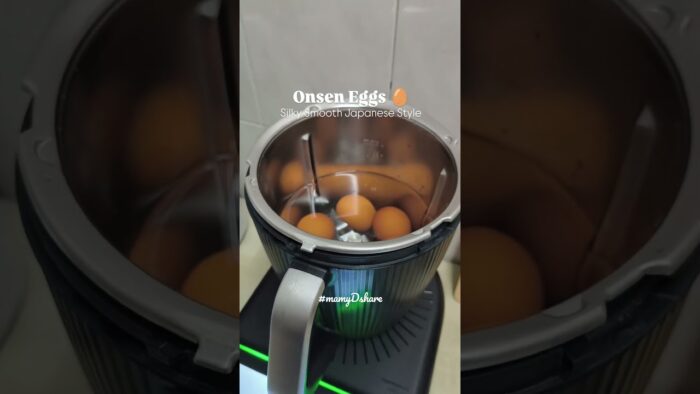 onsen egg thermomix TM7 😋 Mau order Thermomix? roger mamyD 010 798 6769