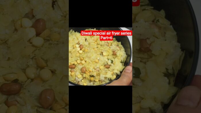 poha chivda recipe for Diwali #shorts