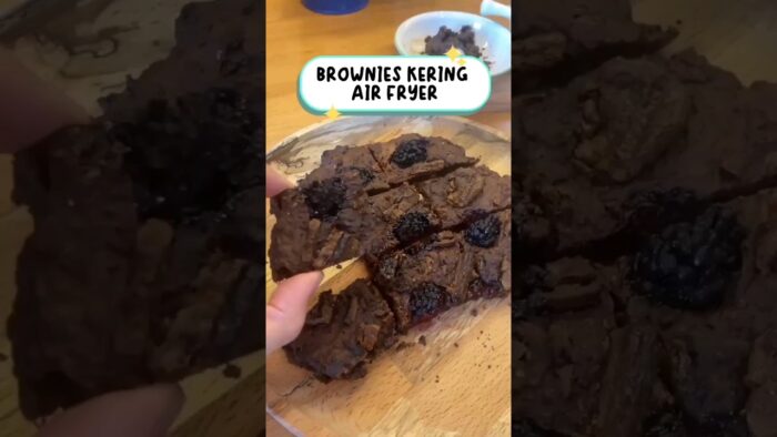 resep brownies kering air fryer cocok untuk diet #resepsimple #resepmudah #shortsvideo #shorts