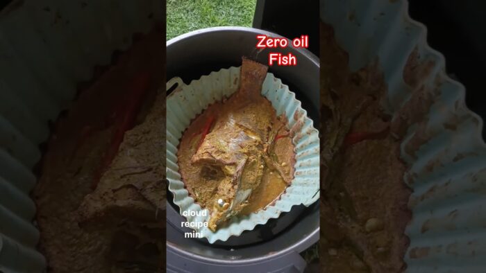 zero oil fish in airfryer | airfriyer fish fry| airfriyer recipe#shorts #airfryer#trending#tandoori