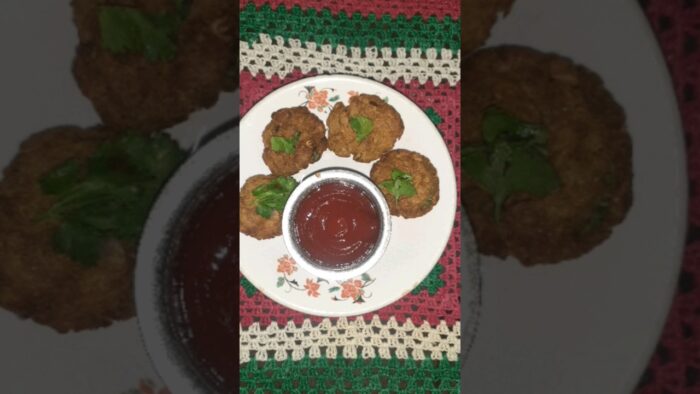 સોયા વડી ની ટીક્કી in air fryer @ day 5 #healthyfood #youtubeshorts
