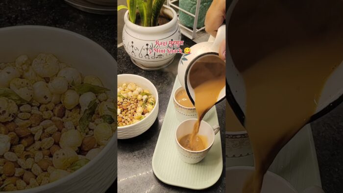 5 मिनट में हेल्दी Ragi Murmura Snack | Air Fryer Namkeen #cooking #foodie #shortsvideo #ushacooking