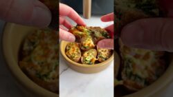 6 ideas de snacks FÁCILES en freidora de aire