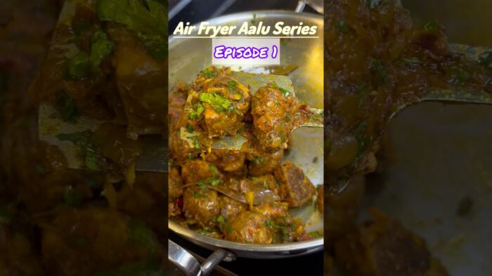 🌹Air Fryer Aalu Series ☺️ #recipe #neharajeshvlog