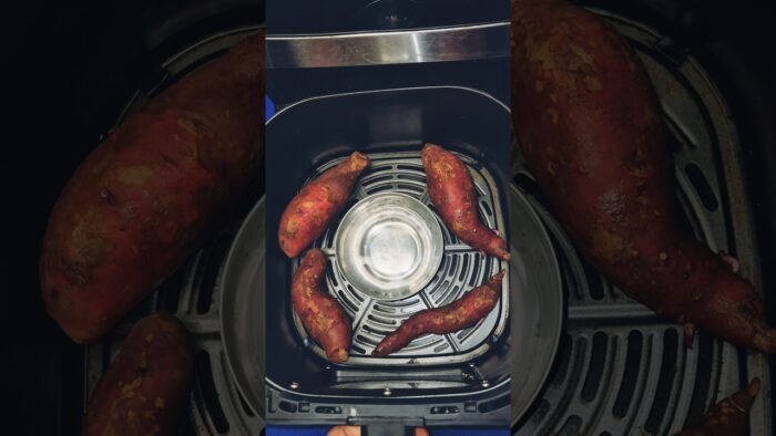 Air Fryer Baked Sweet Potato – The Best Way to Bake Sweet Potatoes #sweetpotato #baked #recipe #food