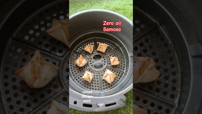 Air Fryer Mini Samosa |No Oil CrispySamosa |Easy Tea Time Snacks Recipe |Mini Samosa in Airfryer
