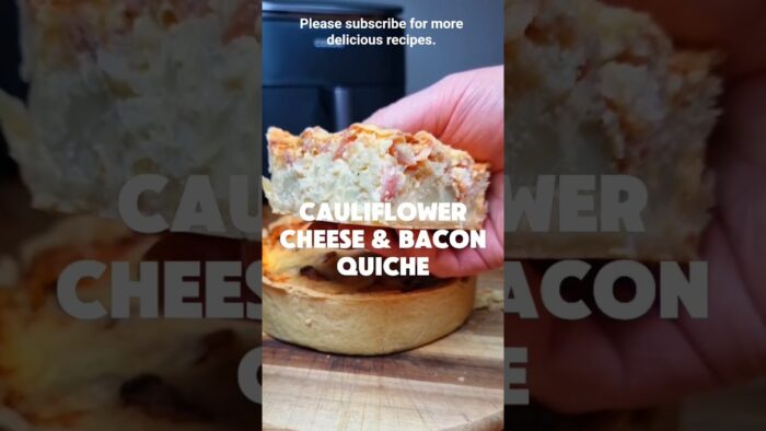 Air Fryer Quiche