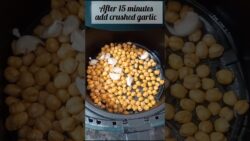 Air fried Chickpeas|| Air fryer recipe #shorts #youtubeshorts