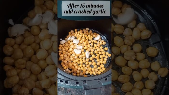 Air fried Chickpeas|| Air fryer recipe #shorts #youtubeshorts
