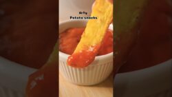 Airfry Potato Snacks #shorts #youtubeshorts #potatosnacks #snacks #airfried #eveningsnacks  #crispy