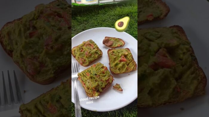 Avocado toast 🥑#shorts #avocadotoast #recipe #airfryerrecipes #viral