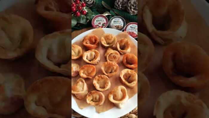 Bocaditos surtidos 🎄 en #airfryer #freidoradeaire #aperitivo #pate #viral #fyp