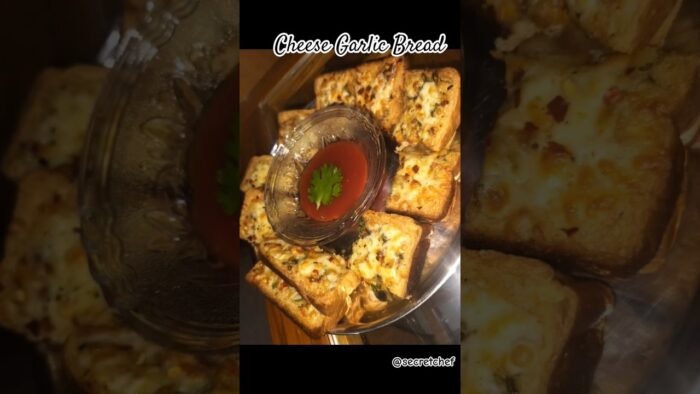 Cheese Garlic Bread #food #fypシ゚viral #eveingsnacks #airfryer #cheese #recipe #garlic