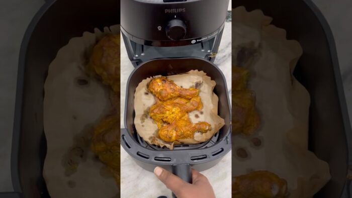 Chicken leg piece recipe in air fryer #short #trending #ytstudioes #food #recipe #recipe #viral