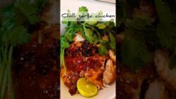 «Chili Garlic Chicken – So Yummy!»#shorts #food #chicken