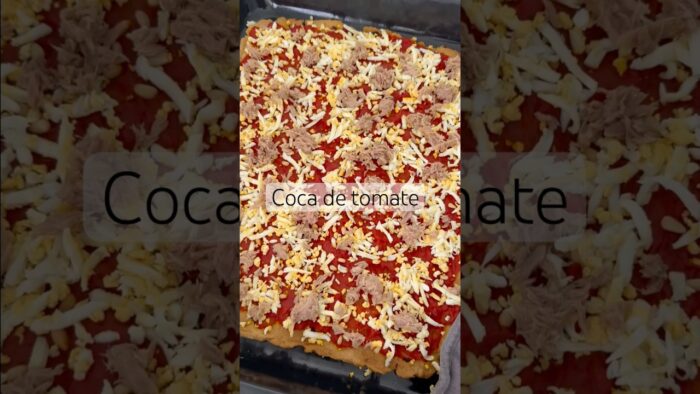 Coca de tomate 🍅 #recetas #thermomix #cocina #comidafacil