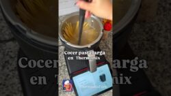 Cocción la pasta en Thermomix Tm7 con el modo sin tapa
