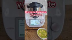 Crema de Calabacín y Aguacate, DELICIOSA #recetasthermomix #thermomix