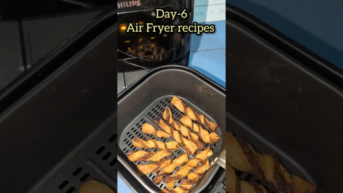 Day-6 of Air Fryer recipes Series 🫣😋#shorts #airfryer #airfryerrecipes #snacks #shortsfeed #yt