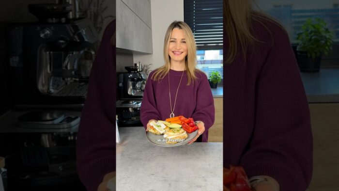 Dzień jedzenia z air fryer! #shorts
