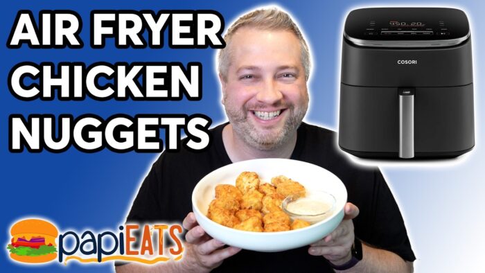 EASY Air Fryer Chicken Nuggets Recipe & Cosori TurboBlaze Demo