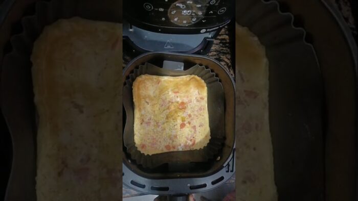 Egg Omlet #air fryer recipe #viral #healthy food #eggs #youtubeshorts#