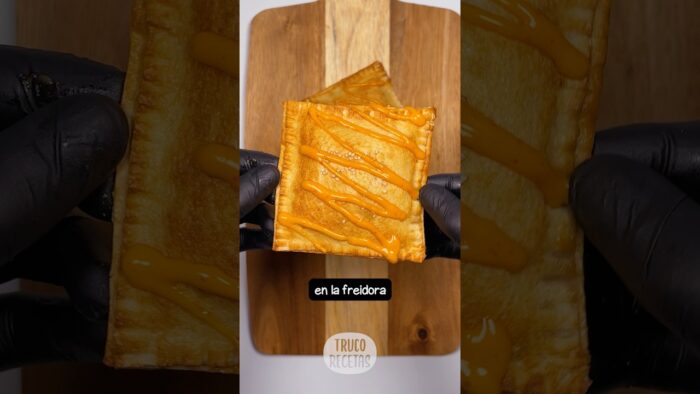 Empanadas de jamón y queso en la freidora de aire #recetasfaciles #receta