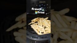 French Fries in Air Fryer 🍟 Perfect Kids Snack | Easy Homemade Fries #shorts #ytshorts