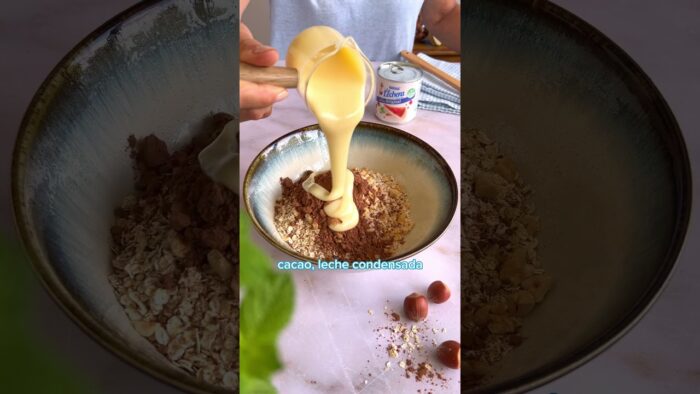 Granola de chocolate – Recetas La Lechera #shorts