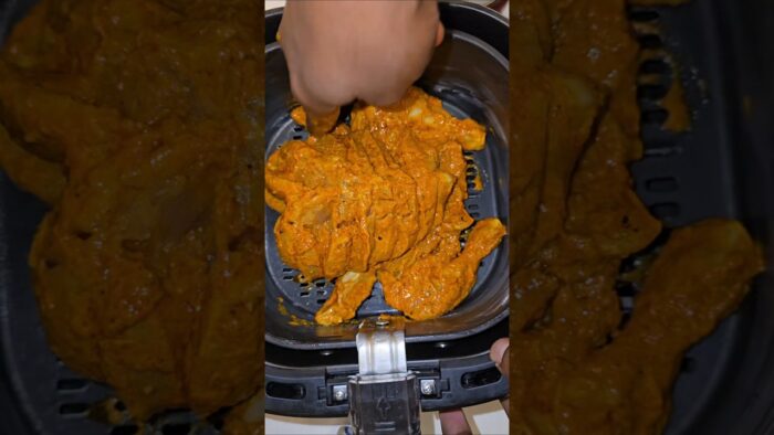 Grill chicken recipe in Air fryer #chickenrecipe #grilledchicken #recipe #airfryer #viralshort
